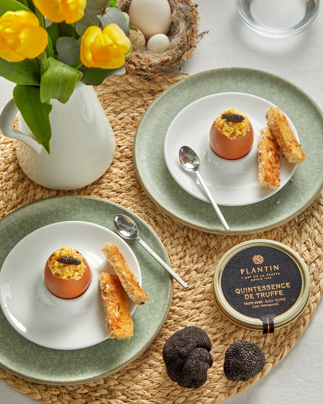 attitude-luxe_©Plantin-quintessence-de-truffe_oeufs brouillés truffe, oeufs brouillés