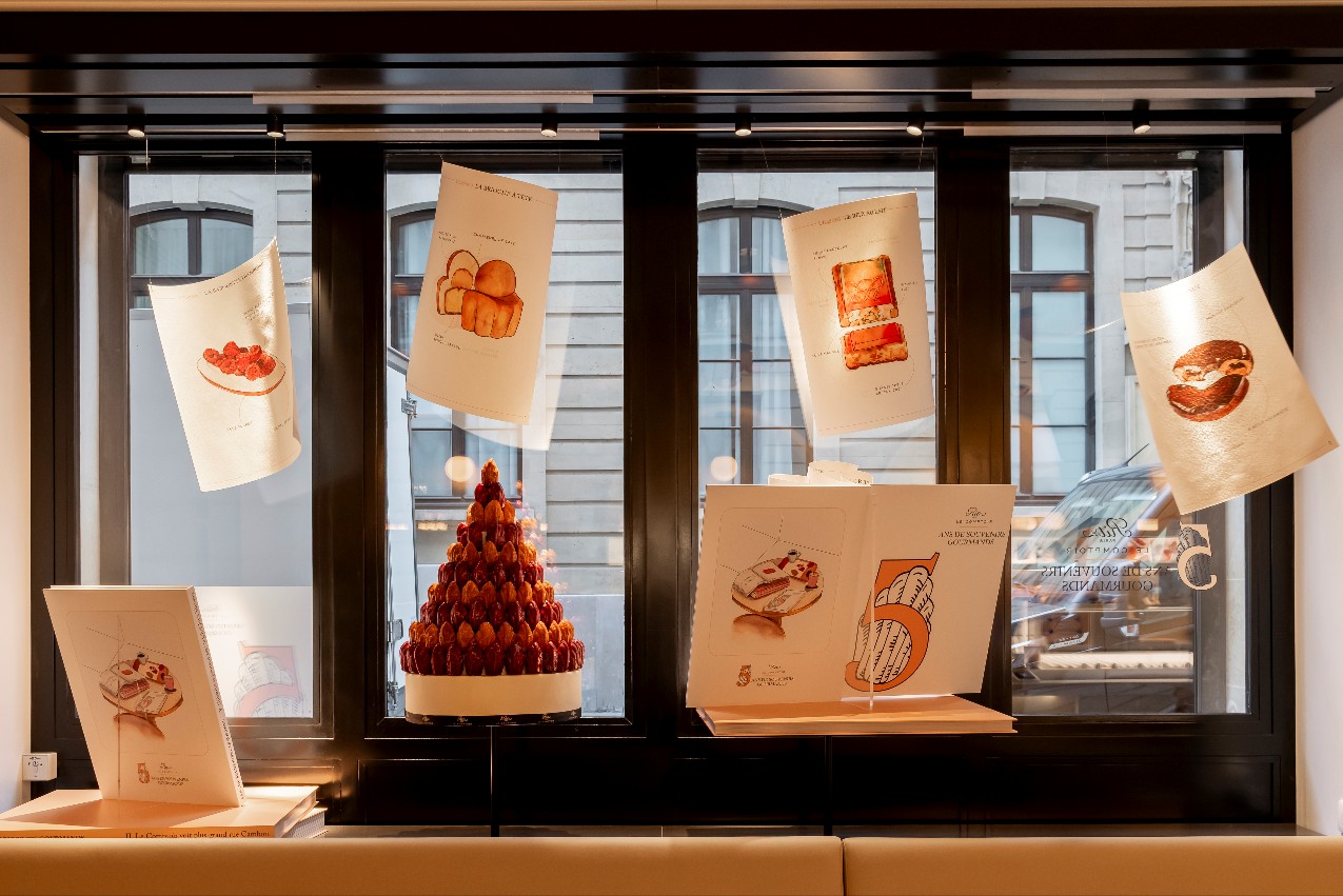 vitrine de patisserie