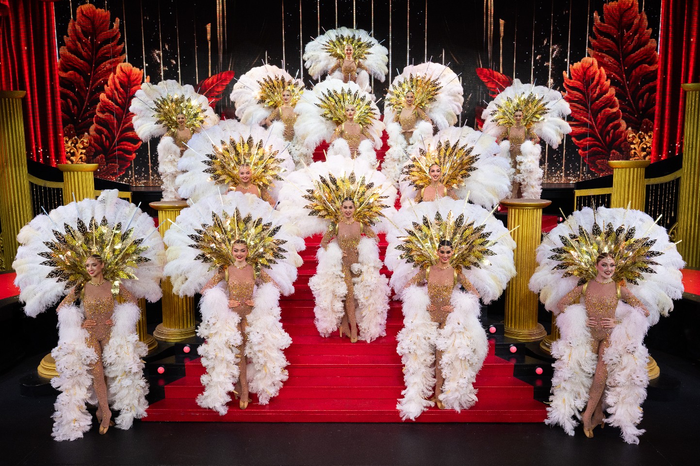 cabaret, plumes, revue